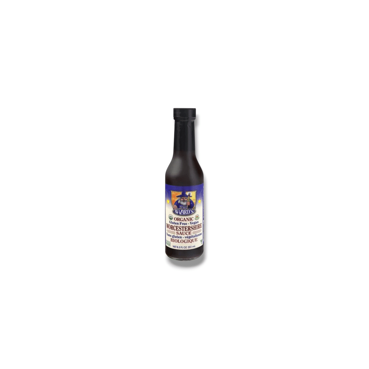 The Wizard’s Organic Gluten-Free Vegan Worcestershire Sauce (251mL)
