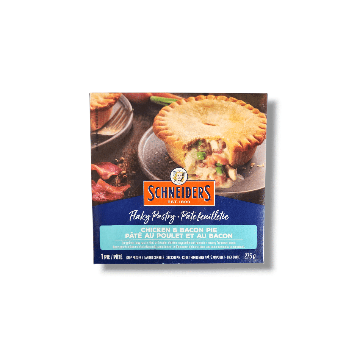 Schneider Flaky Pastey Chicken &amp; Bacon Pie (275g)