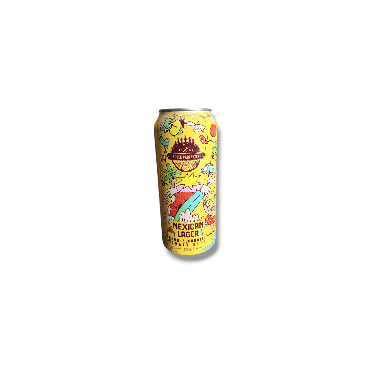 Sober Carpenter Mexican Lager Non-Alcoholic Beer (473mL)