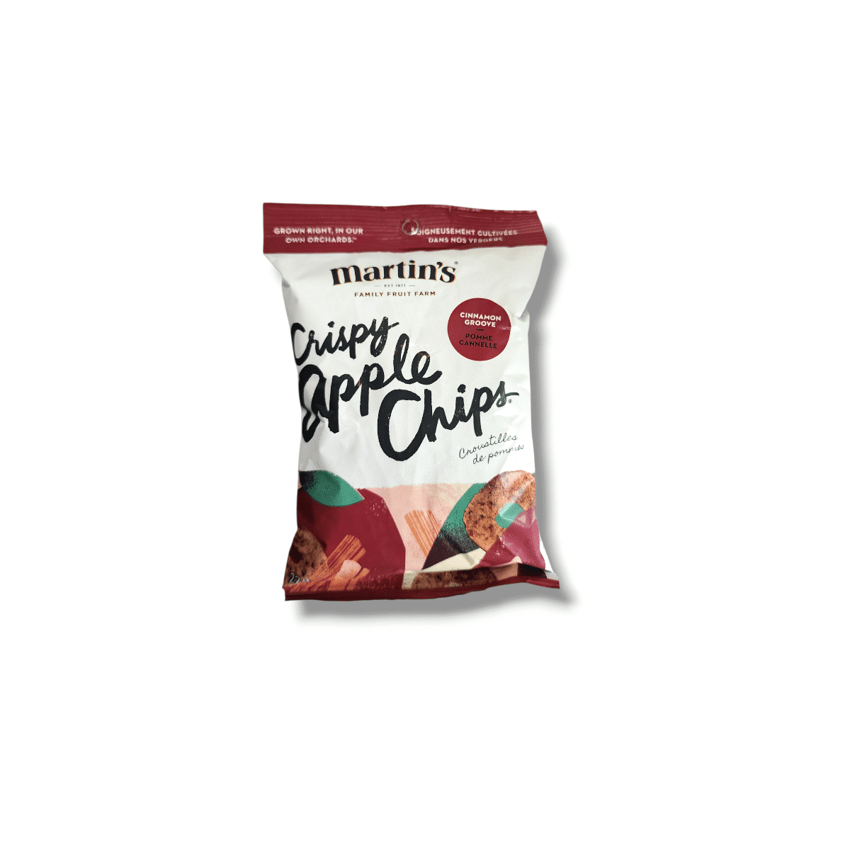 Martin's Crispy Apple Chips Cinnamon Groove (22g)