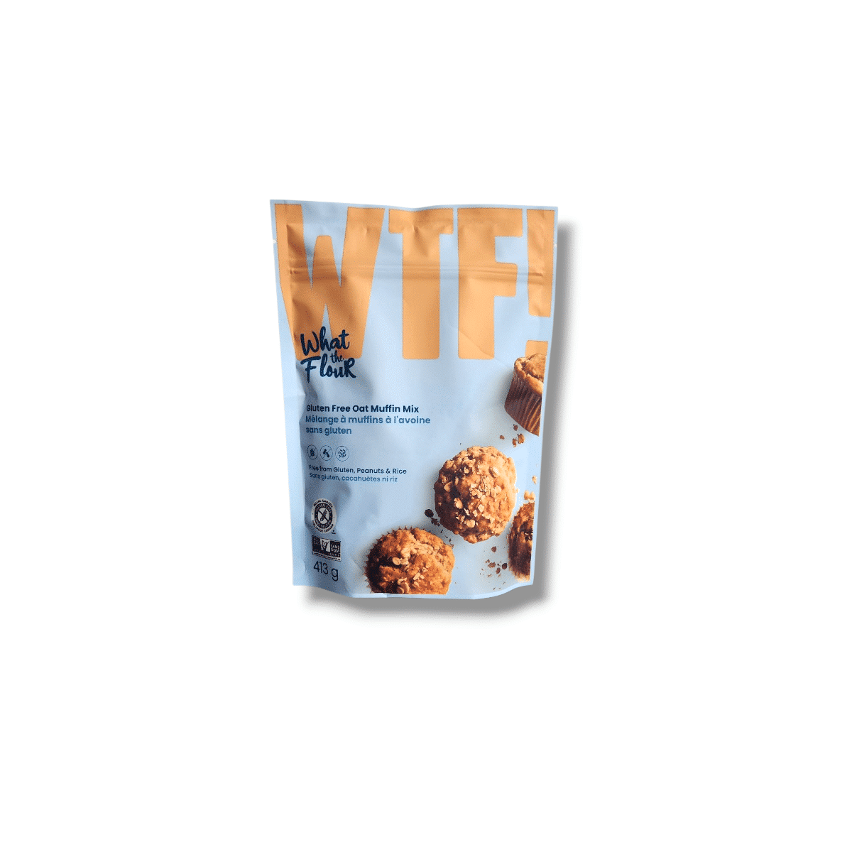 What The Flour Gluten Free Oat Muffin Mix (413g)