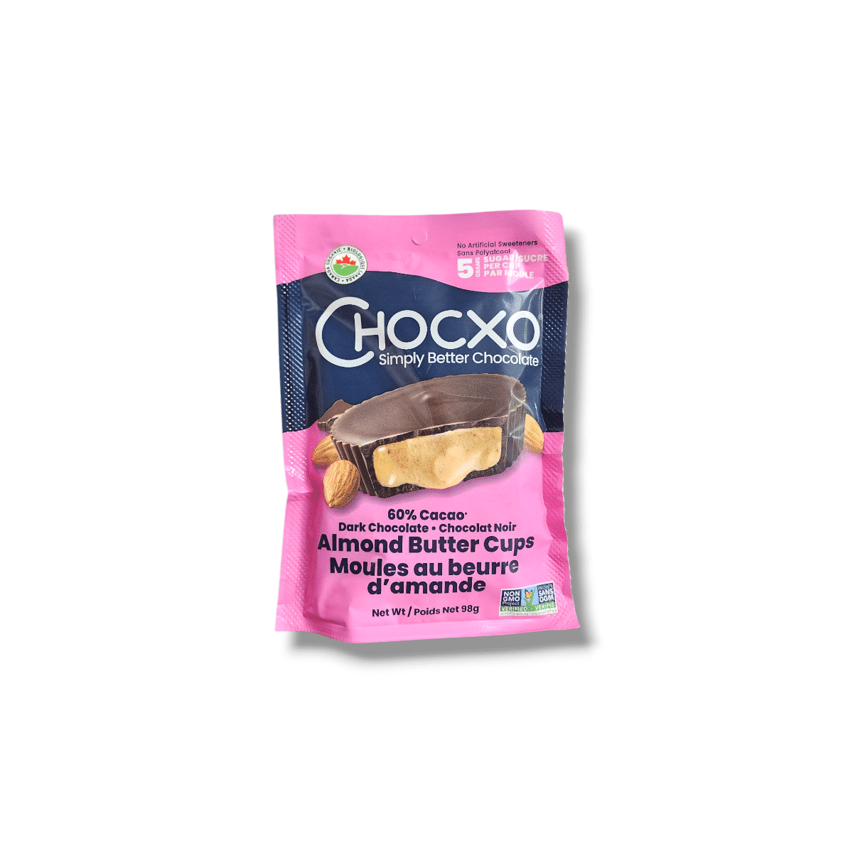 Chocxo Dark Chocolate Almond Butter Cups (98g)