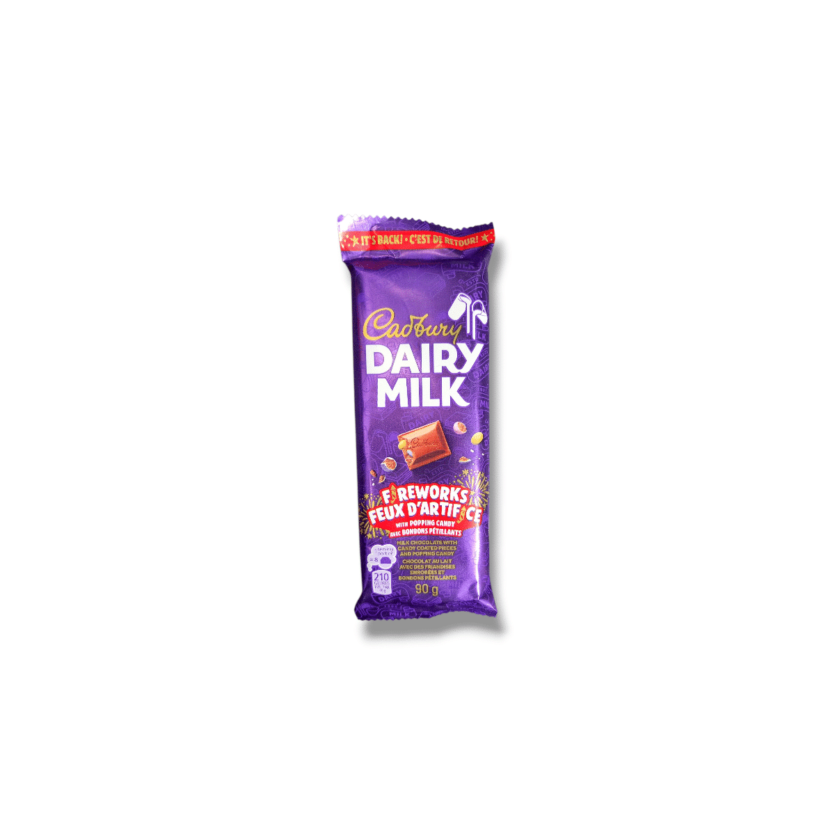 Cadbury Dairy Milk Fireworks With Popping Candy (90g)