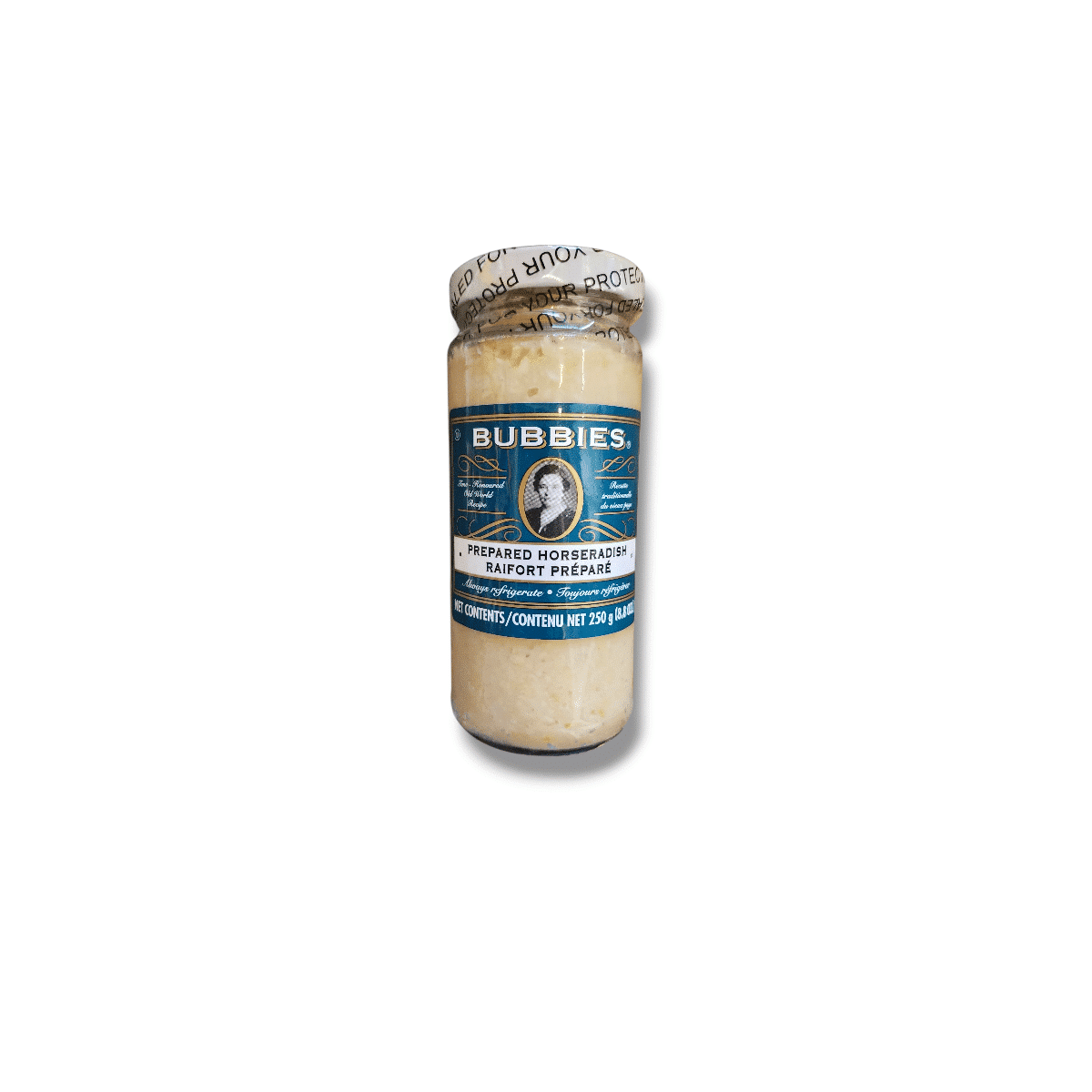 Bubbies Prepared Horseradish (250g)