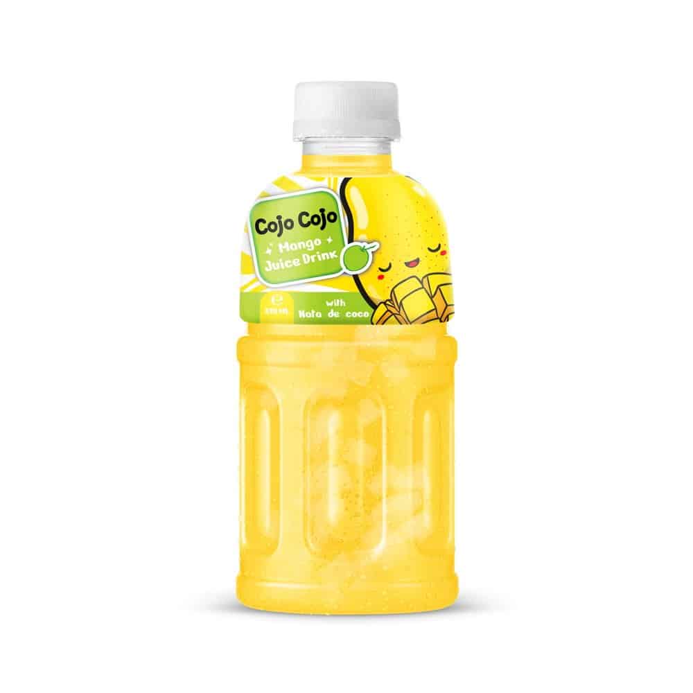 Cojo Cojo Mango Juice with Nata De Coco (320mL) – Recyclable PET Bottle
