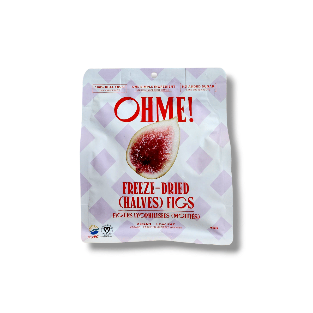 Ohme! Freeze-Dried Figs Halves (46g) – Sweet & Chewy Figs