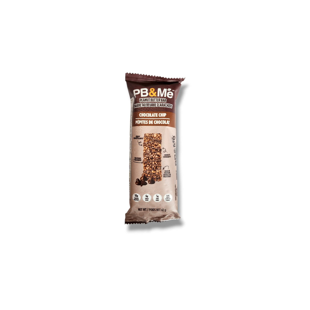 PB&amp;Me Peanut Butter Chocolate Chip (42g)