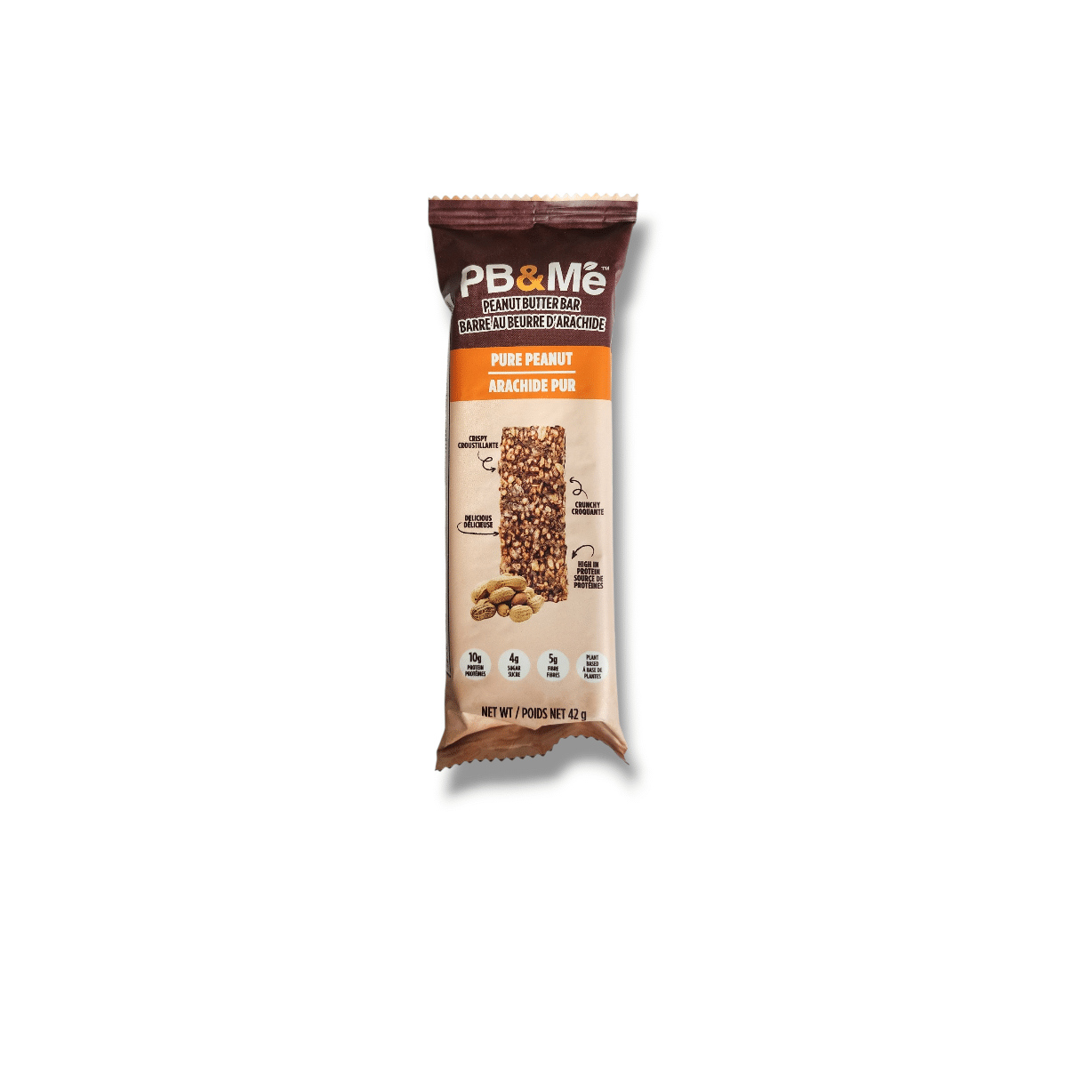 Pb&amp;Me Peanut Butter Pure Peanut (42g)