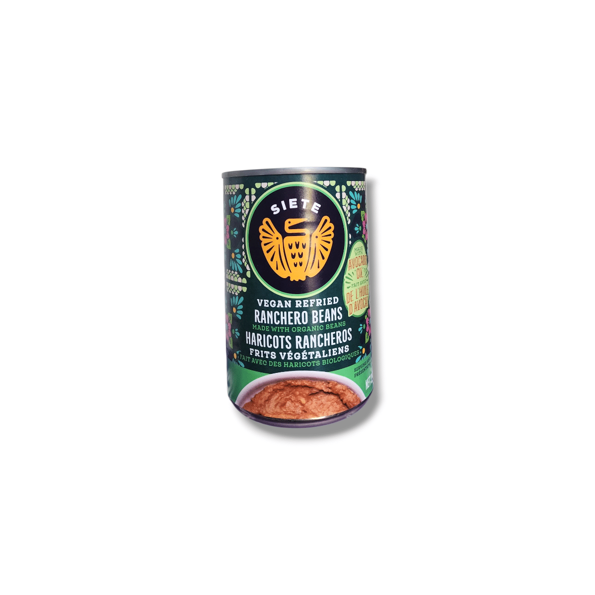 Siete Vegan Refried Ranchero Beans (398mL)