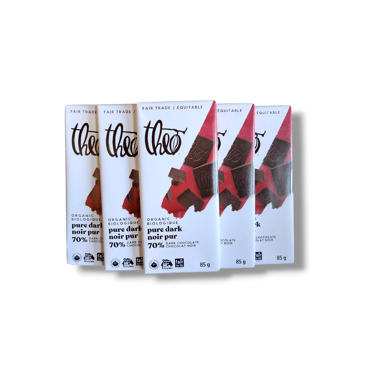 Theo Organic Pure Dark Chocolate 70% (85g)