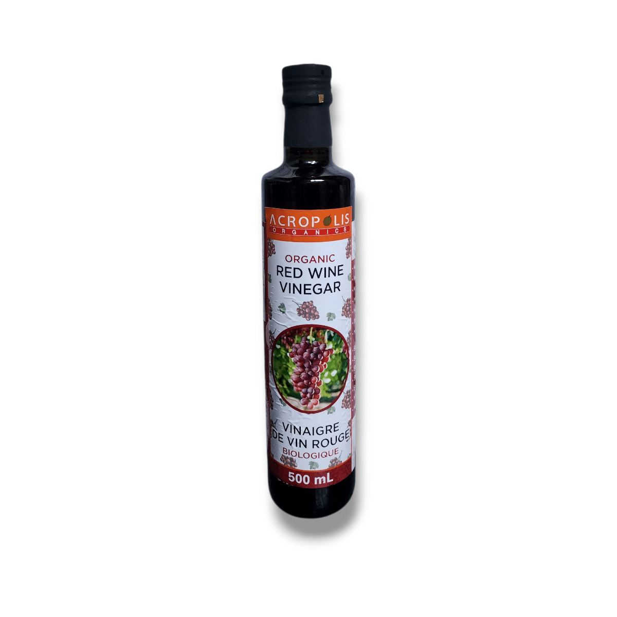 Acropolis Organic Red Wine Vinegar (500mL)