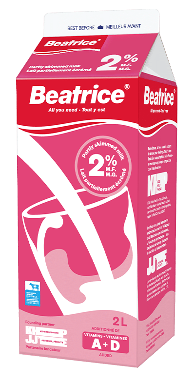 Beatrice Partly Skimmed Milk 2% - 2L