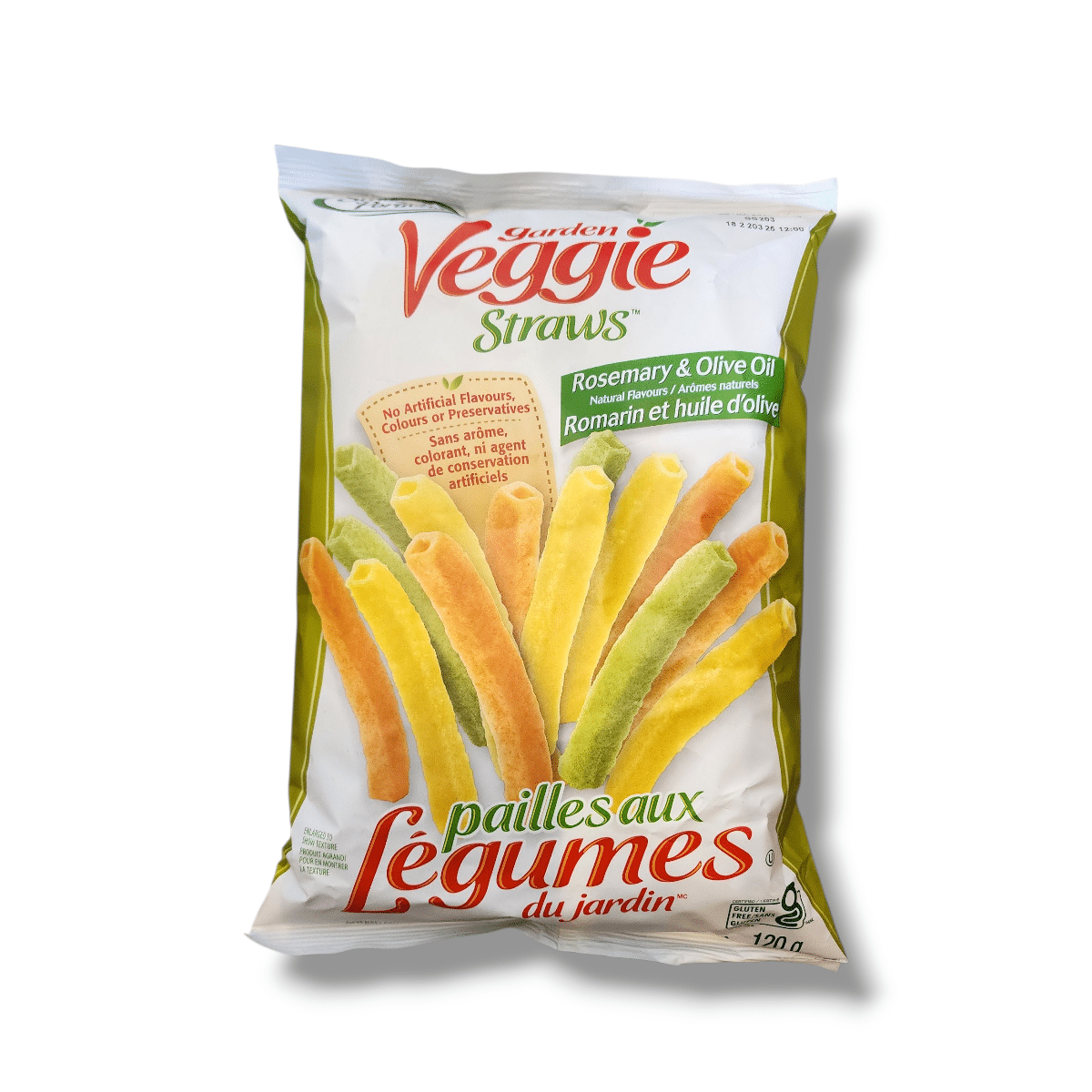 Garden Veggie Straws Rosemary &amp; Olive Oil (120g)