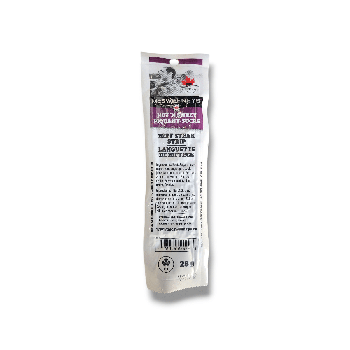 McSweeney's Hot'N Sweet Beef Steak Strip (28g)