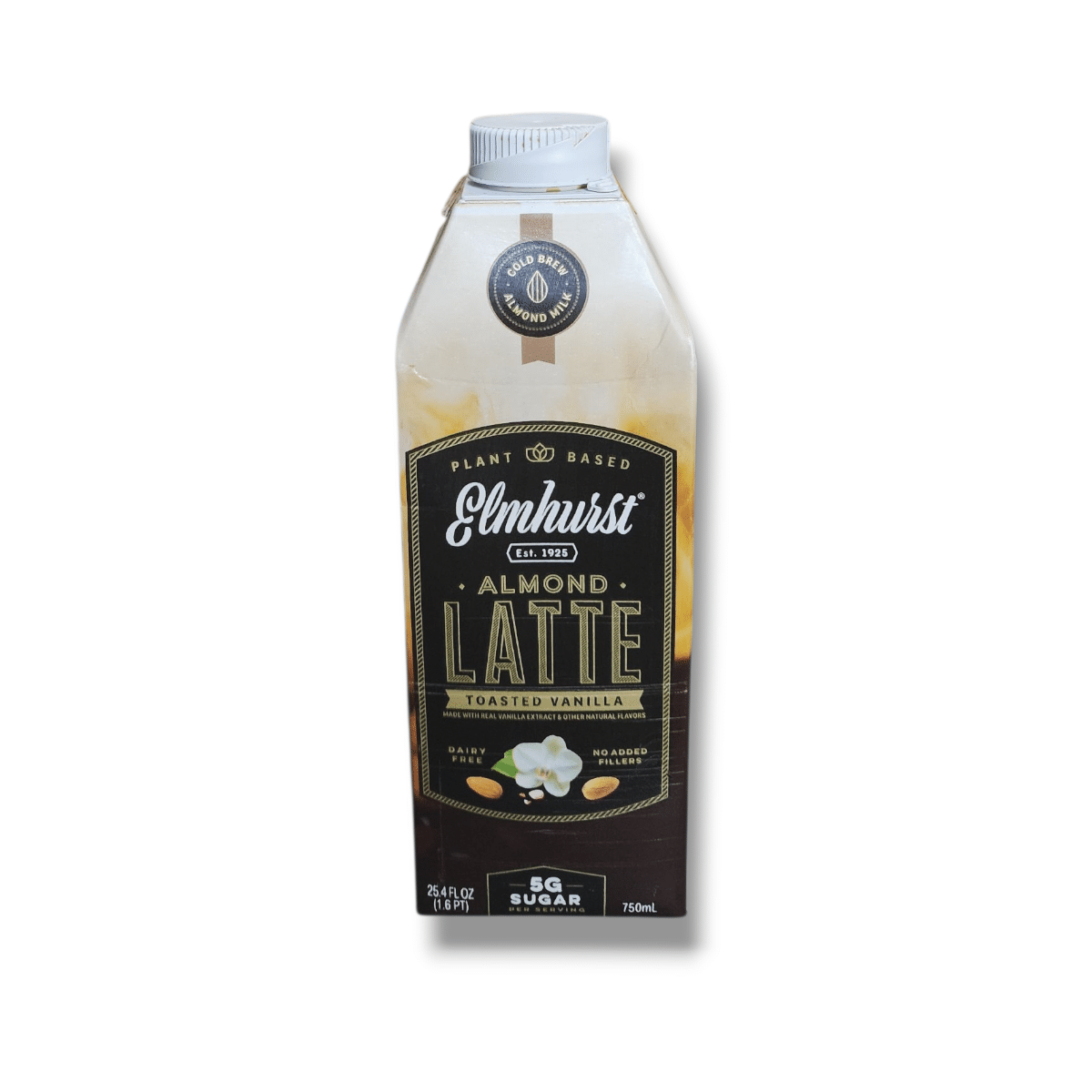 Elmhurst Almond Latte Toasted Vanilla (750mL)