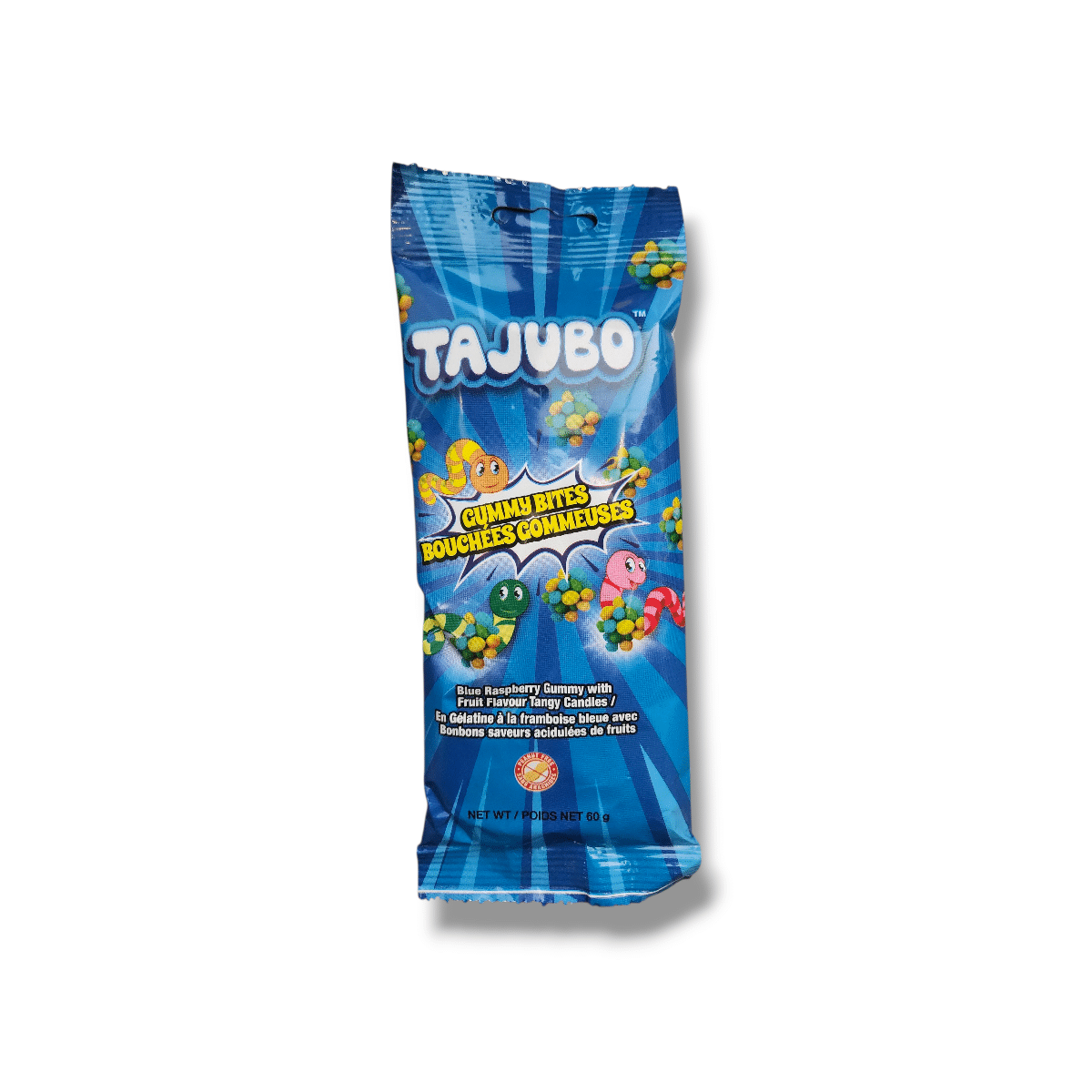 Tajubo Gummy Bites Blue Raspberry (60g)