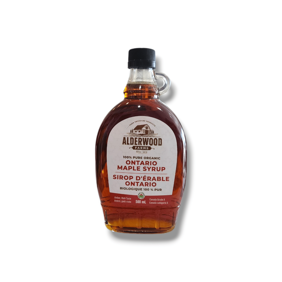 Alderwood - 100% Pure Organic Ontario Maple Syrup