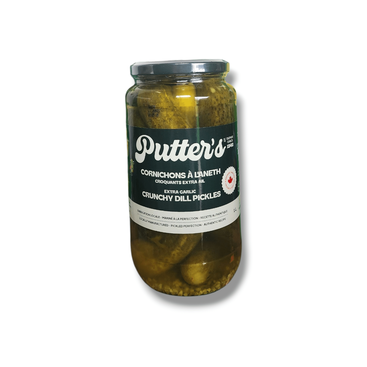 Dill Pickles with Extra Garlic – (1L)