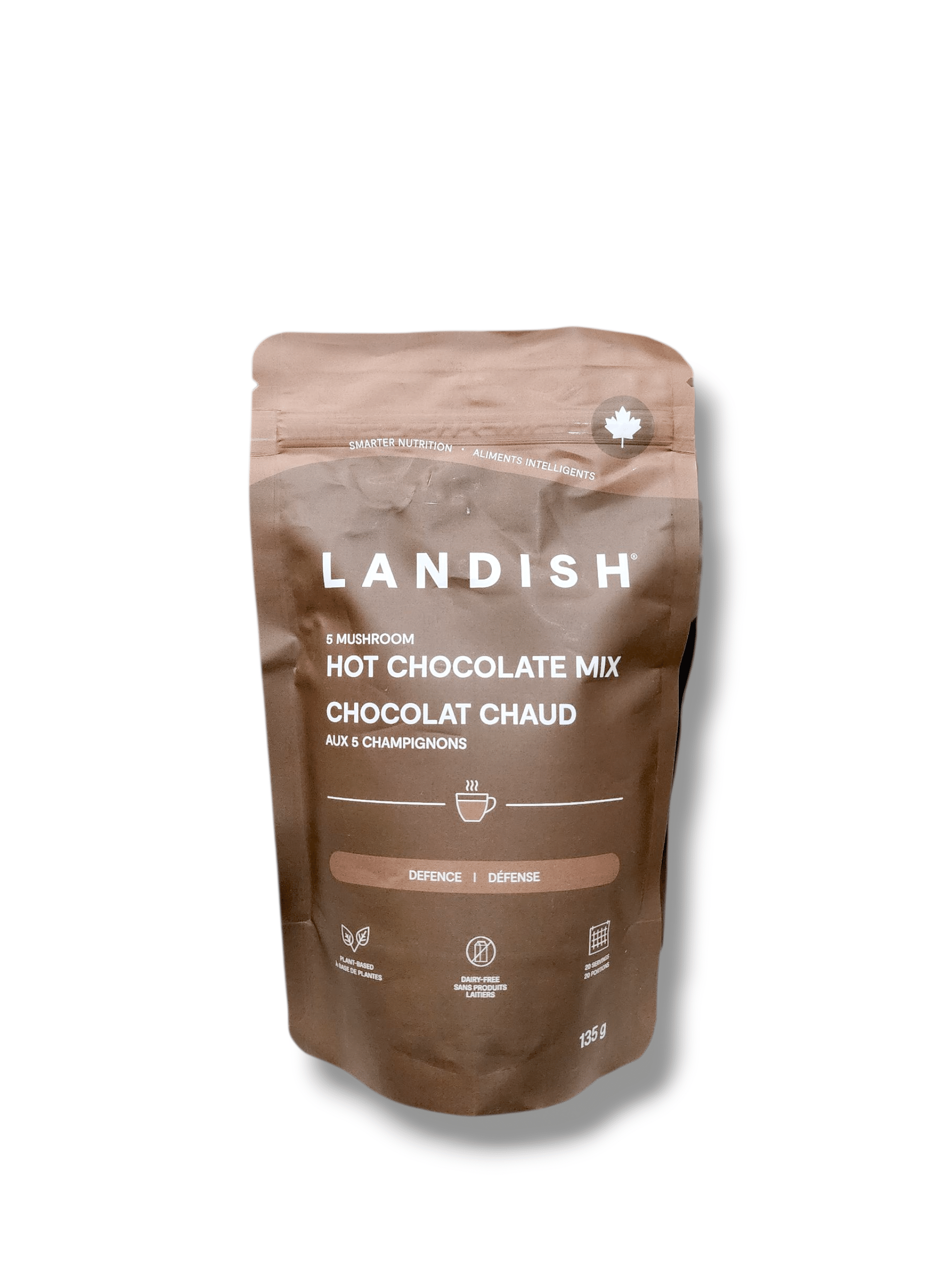 Landish 5 Mushroom Hot Chocolate Mix (135g)