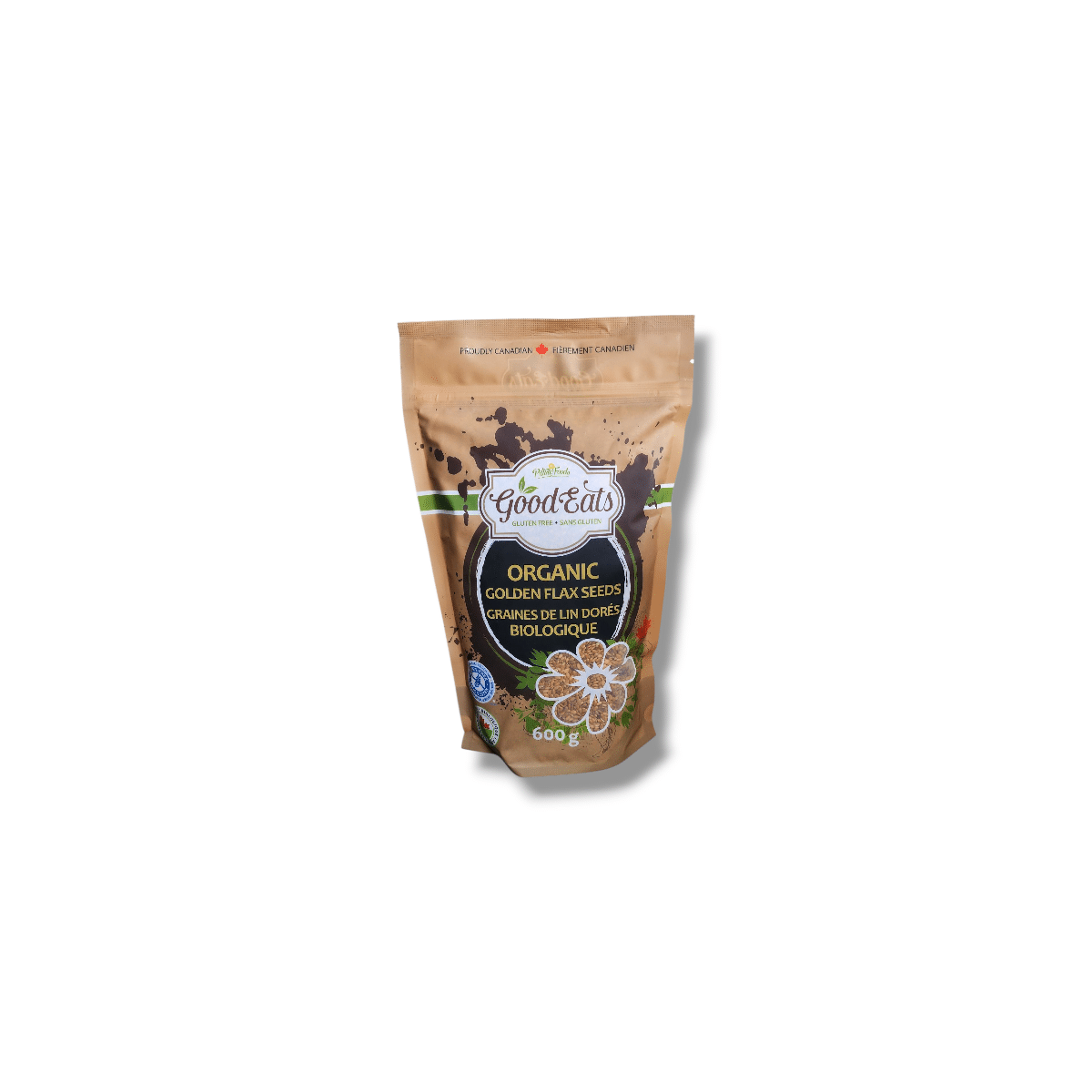 Good Eats Organic Golden Flax Seeds(600g)