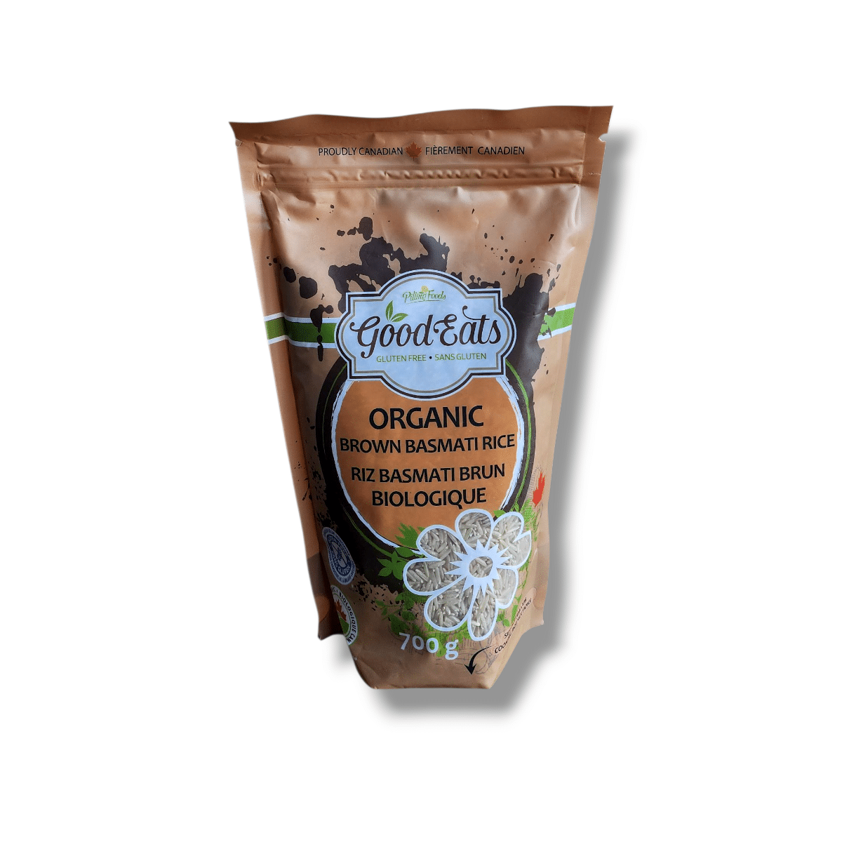 Good Eats Organic Brown Basmati Rice (700g)