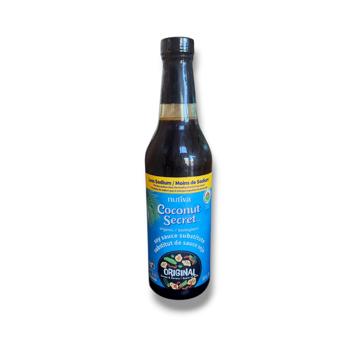 Nutiva Coconut Secret Organic Soy Sauce Substitute Original (500mL)