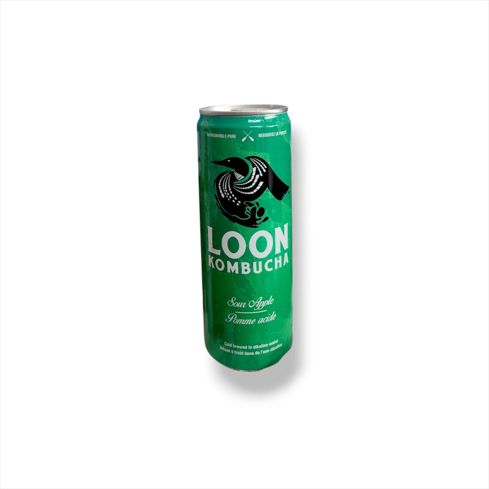 Loon kombucha Sour Apple (355mL)
