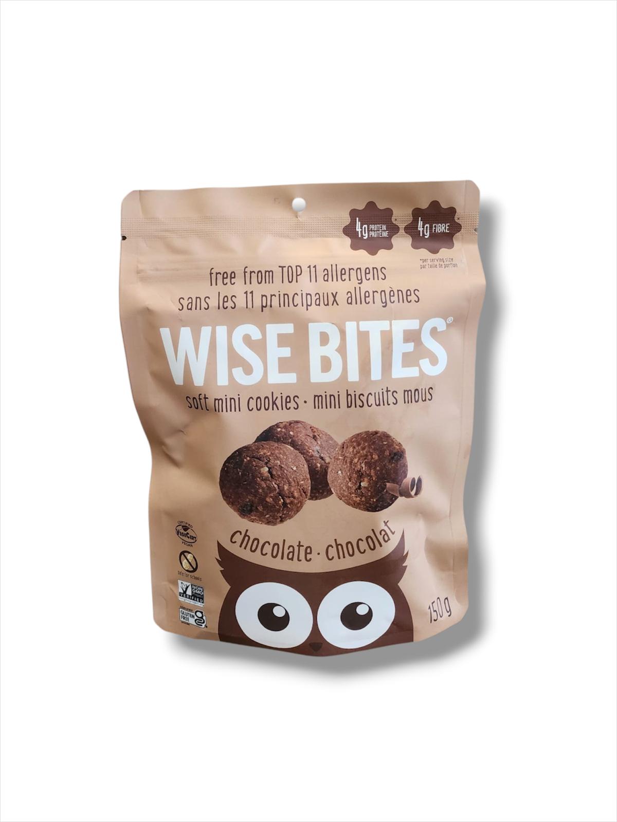 Wise Bites Soft Mini Cookies Chocolate (150g)