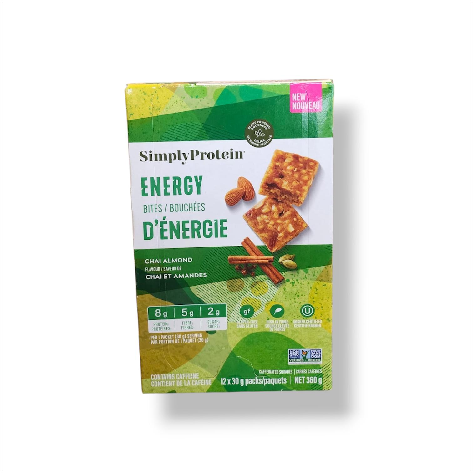 Simply Protein Energy Bites Chai Almond (360g)