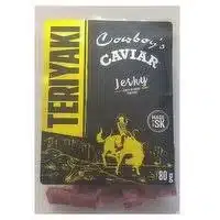 Cowboy’s Caviar Jerky Teriyaki – Canadian Made Beef Jerky 80g