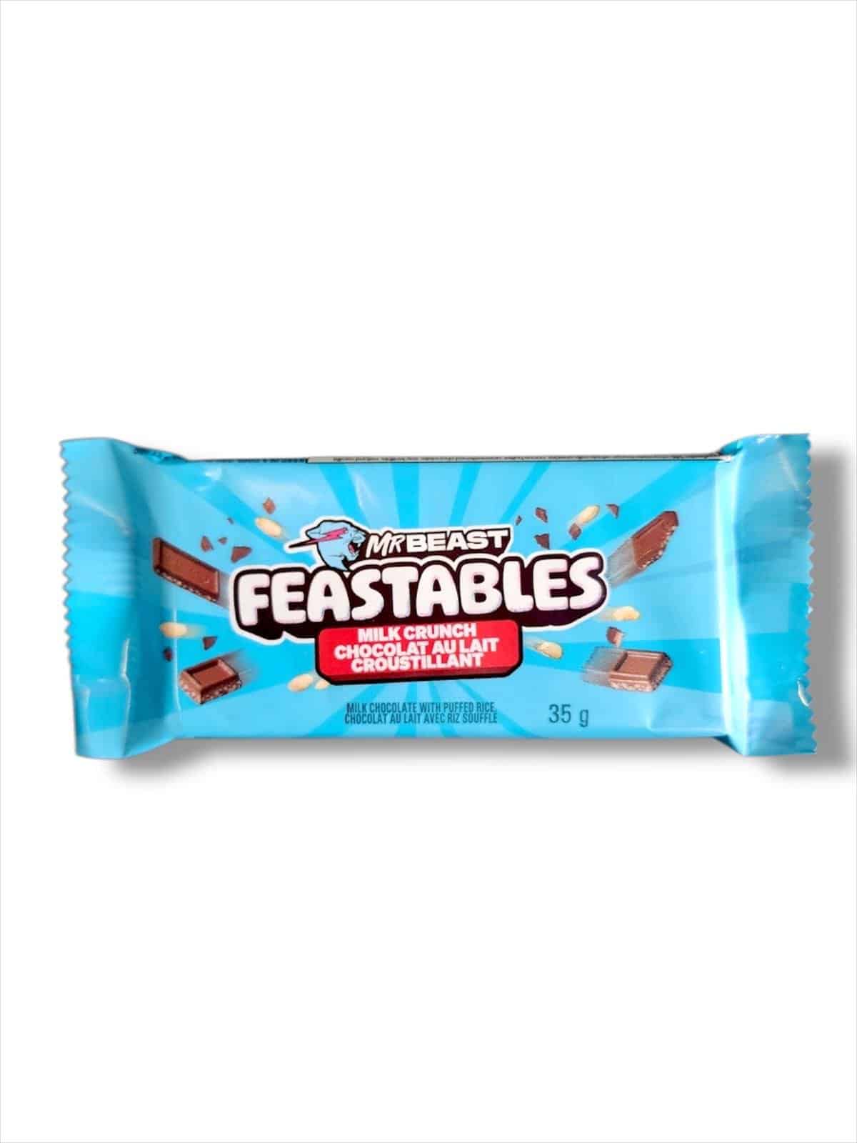 MrBeast Feastables Milk Crunch Chocolate (35g)