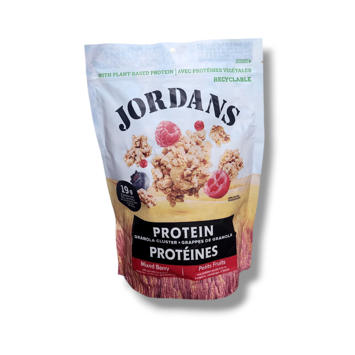 Jordans Protein Granola Cluster Mixed Berry (325g)