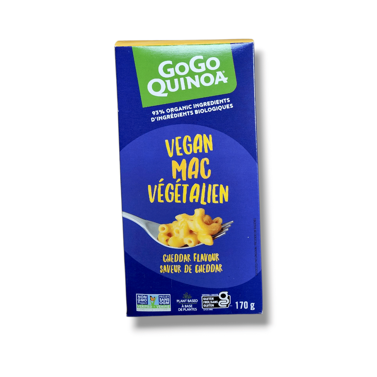 GoGo Quinoa Vegan Mac Cheddar Flavour (170g)