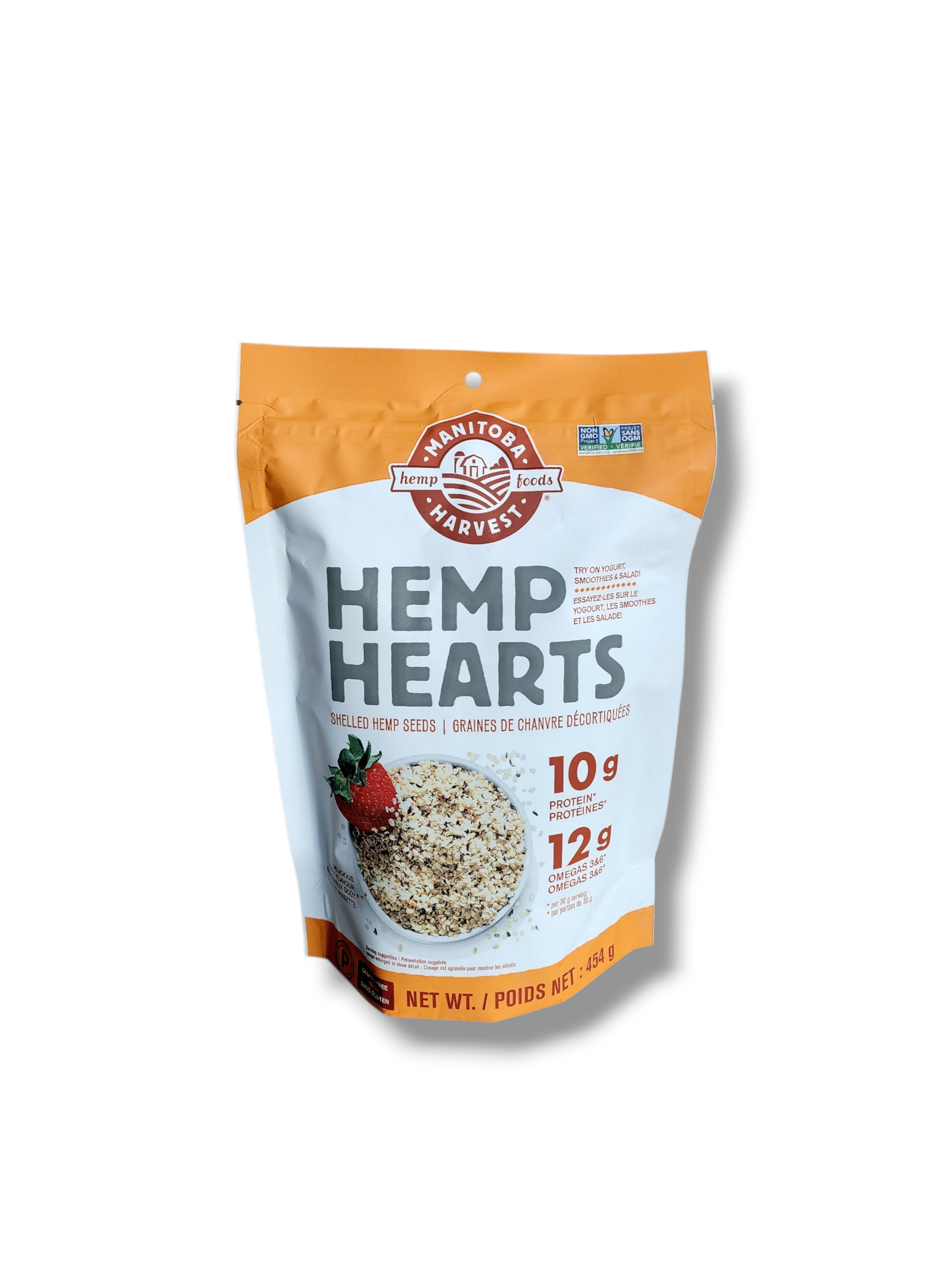 Manitoba Harvest Hemp Hearts Shelled Hemp Seeds (454g)