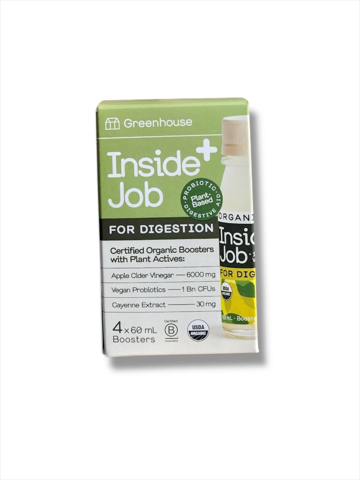 Greenhouse Inside Job For Digestion (4x60mL)