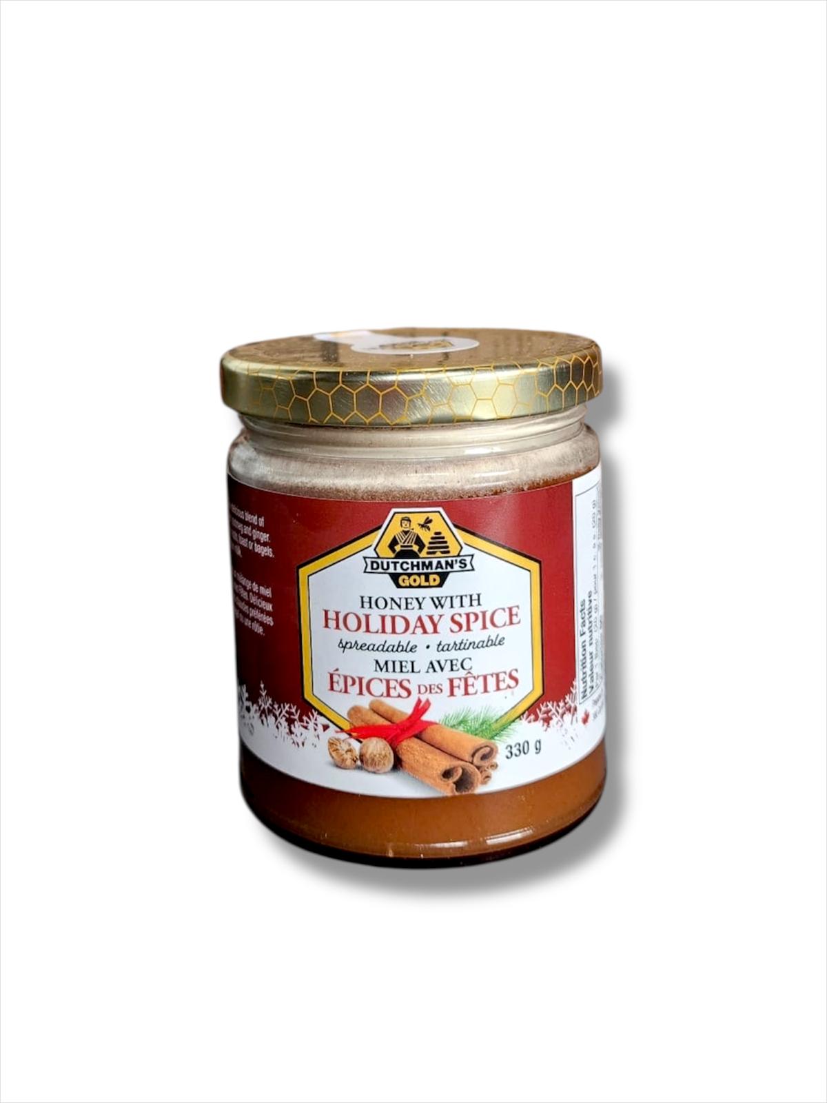 Dutchman's Gold Honey With Holiday Spice Spreadable (330g)