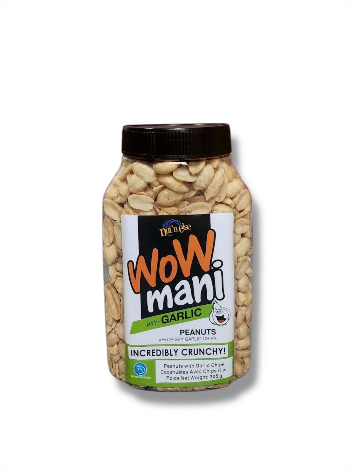 WOW Mani Peanuts With Garlic (325g)