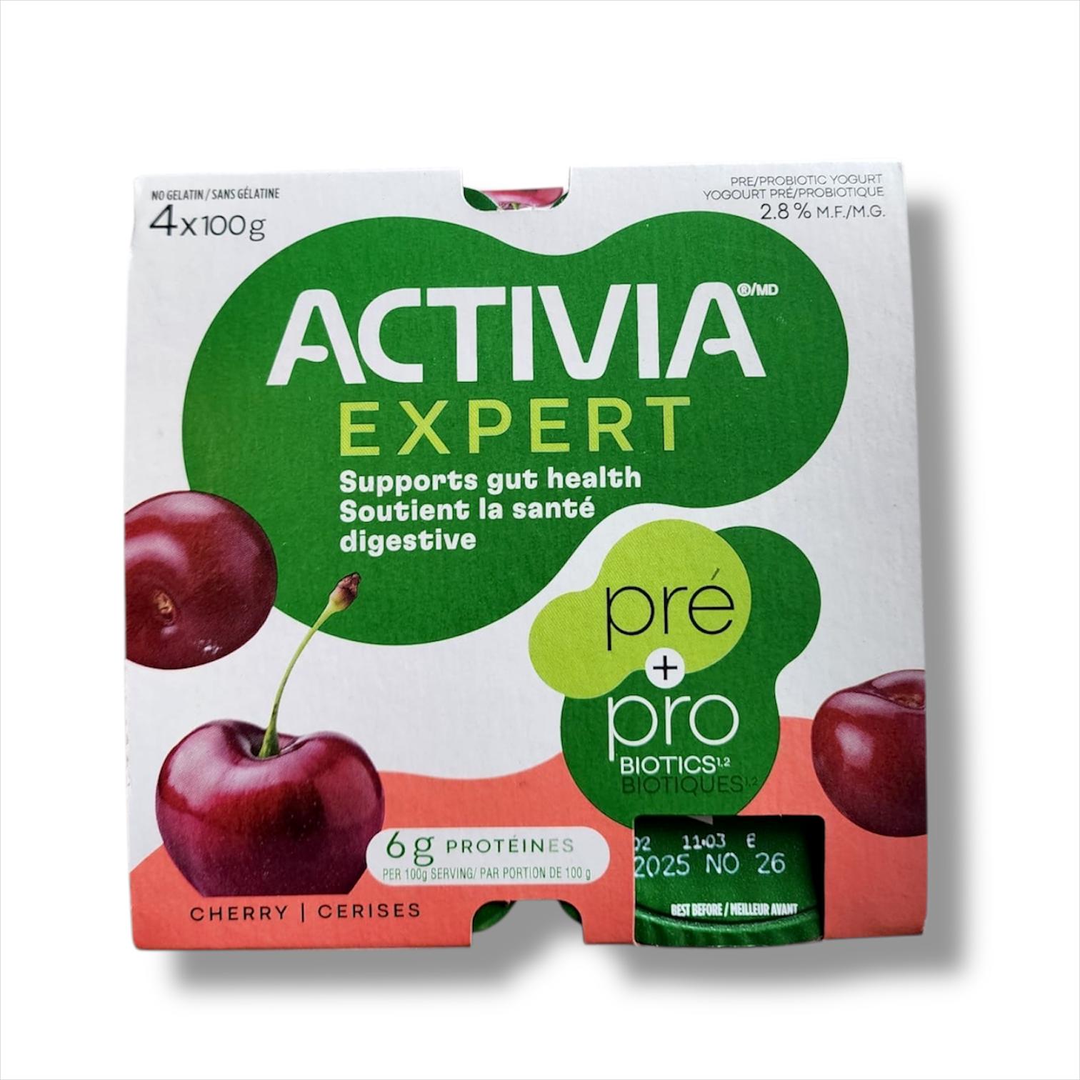 Activia Expert Probiotics Cherry (4x100g)