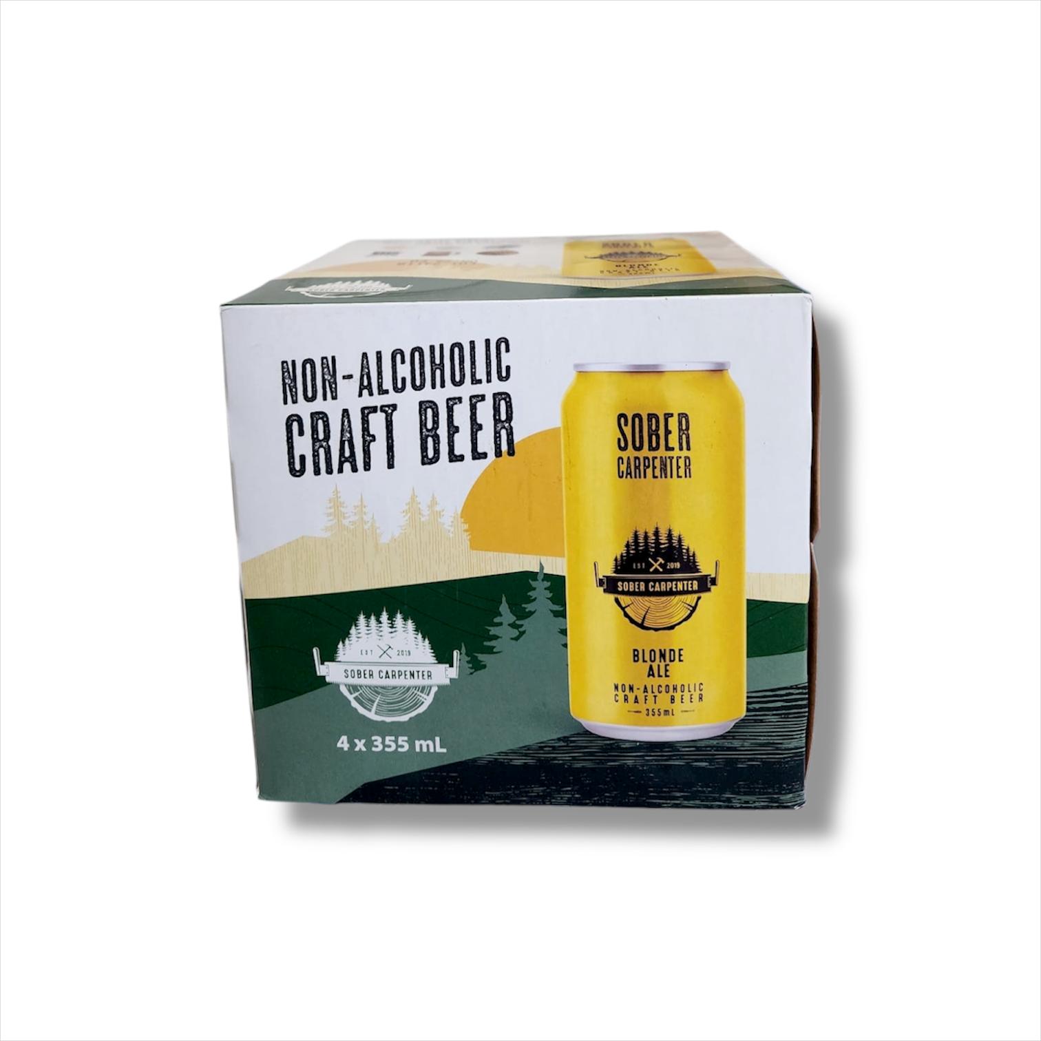 Sober Carpenter Non-Alcoholic Craft Beer (4x355mL)