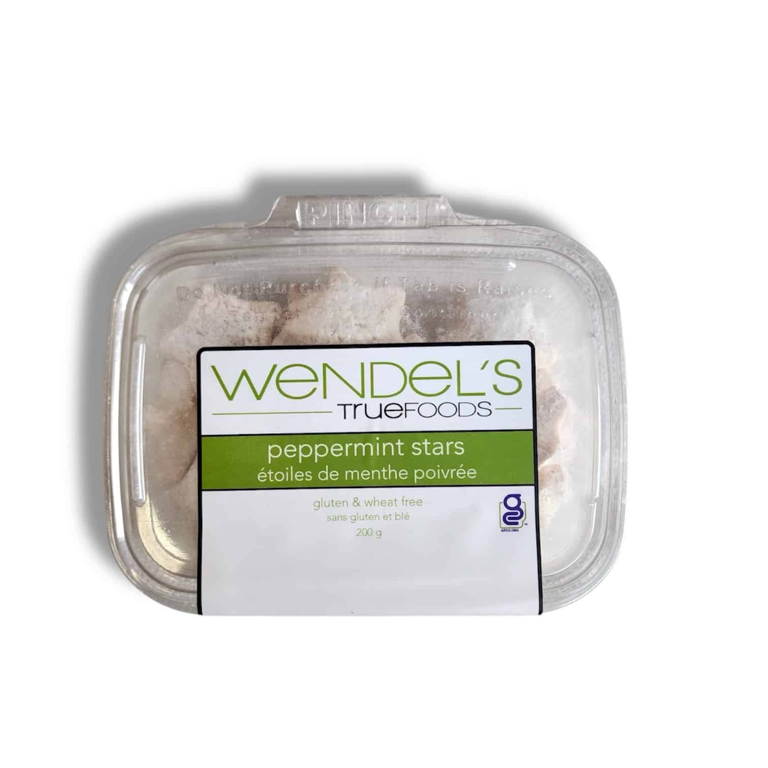 Peppermint Stars – Gluten-Free Cookies (200g)