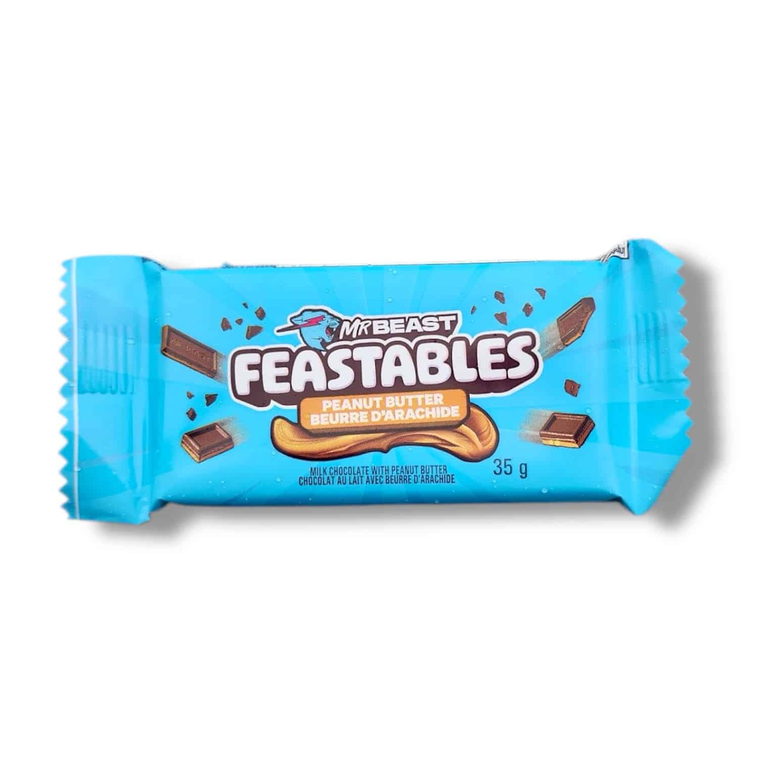 MrBeast Feastables Peanut Butter (35g)