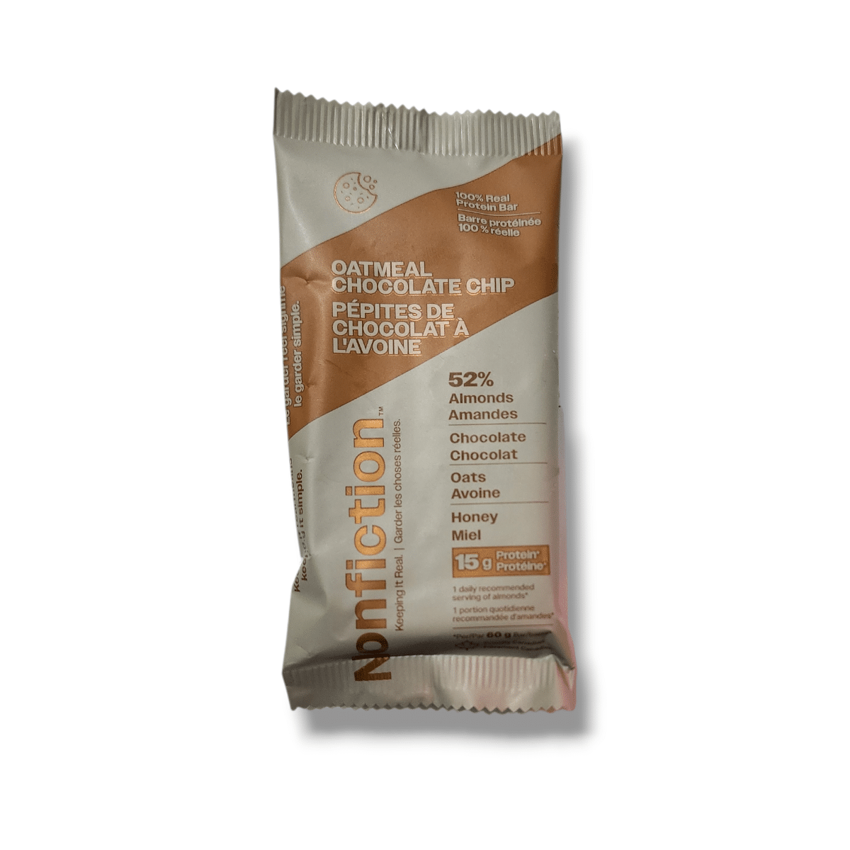 Nonfiction Oatmeal Chocolate Chip (60g)