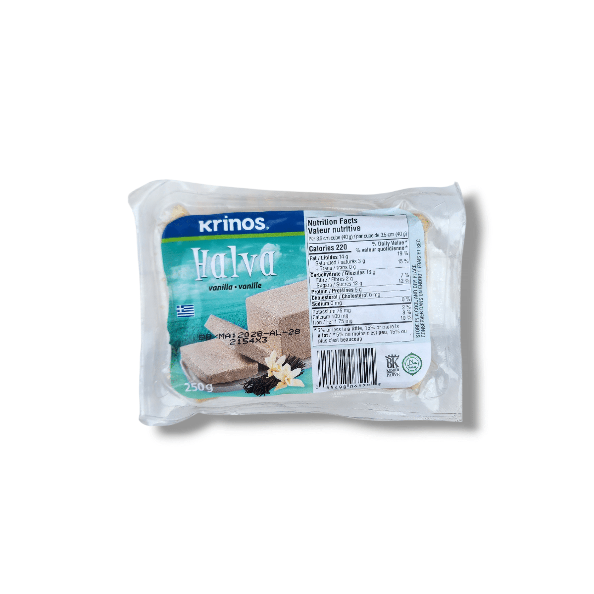 KRINOS Vanilla Halva (250g)