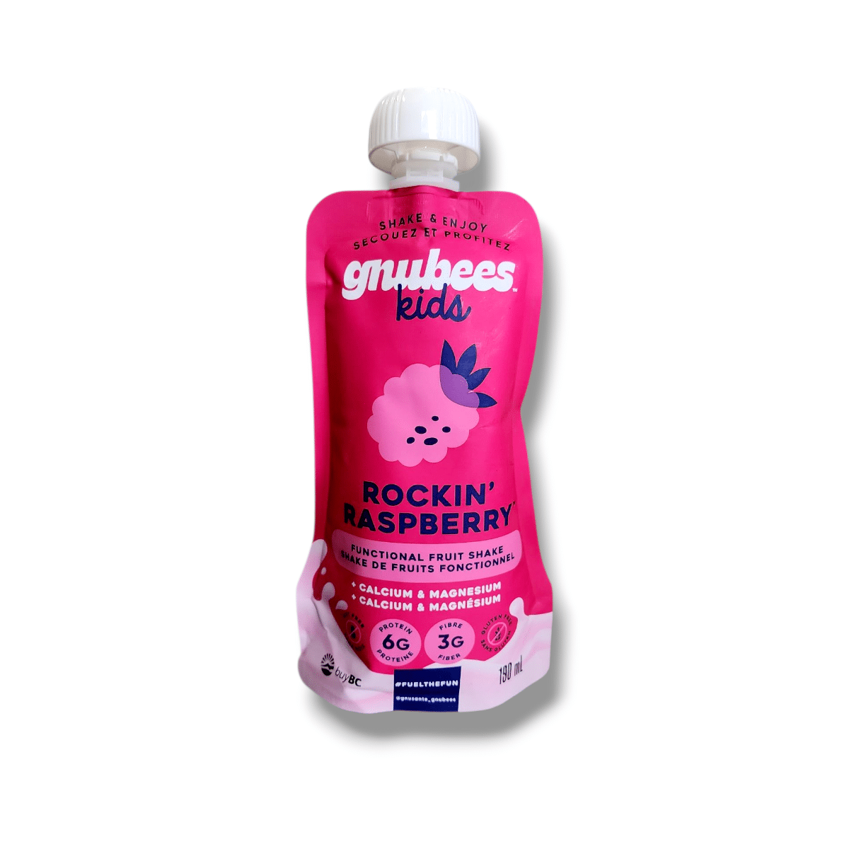 Gnubees Kids Rockin Raspberry (190mL)