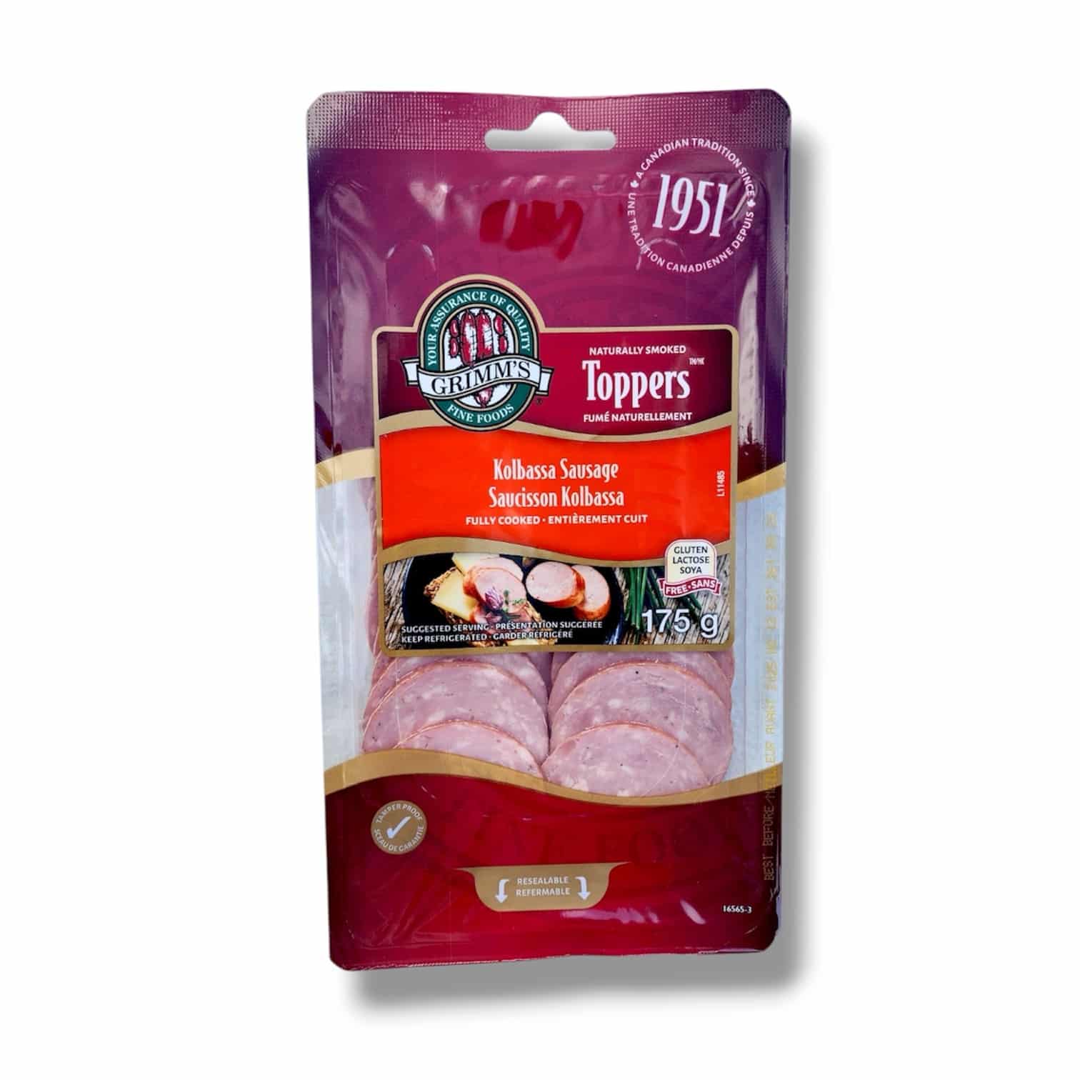 Grimm's Toppers Kolbassa Sausage (175g)