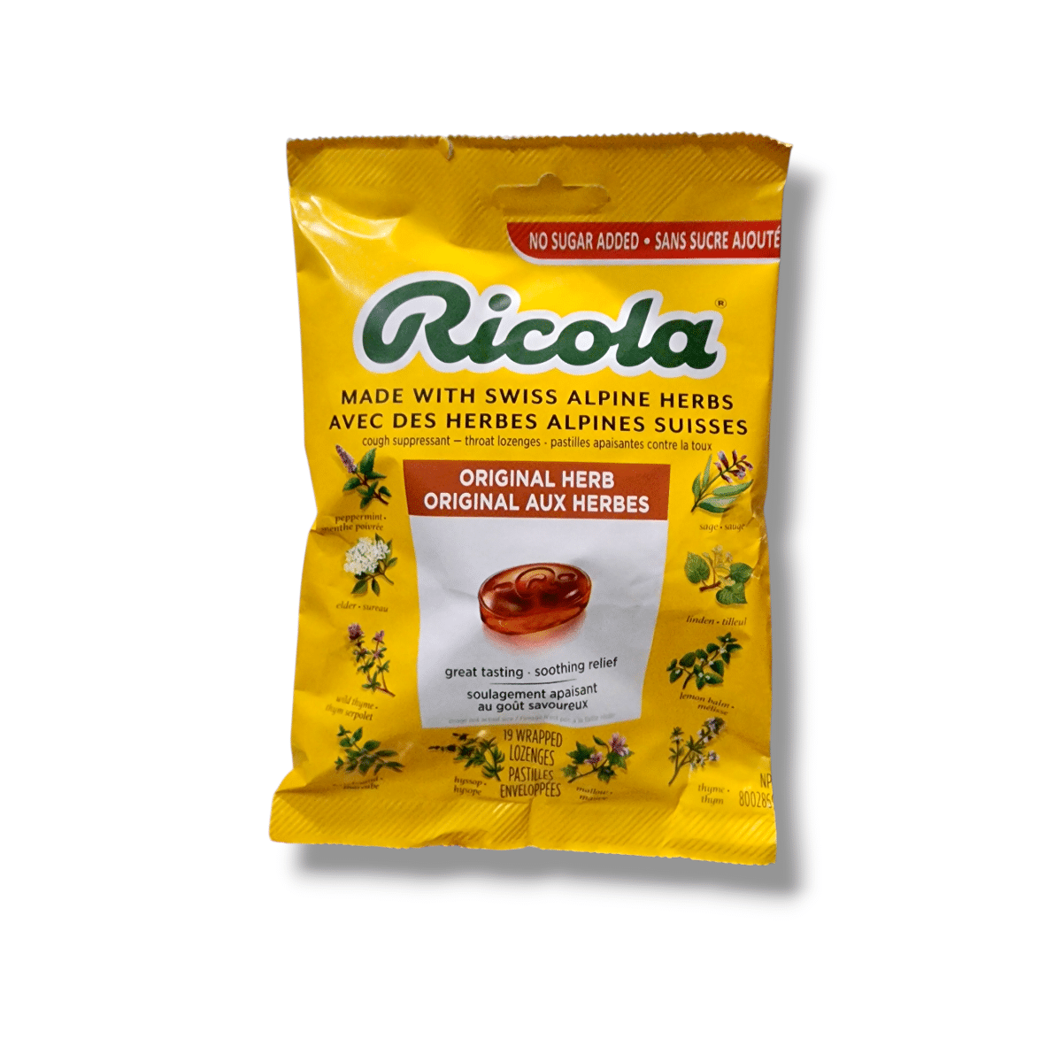 Ricola Original Herb (19 wrapped)