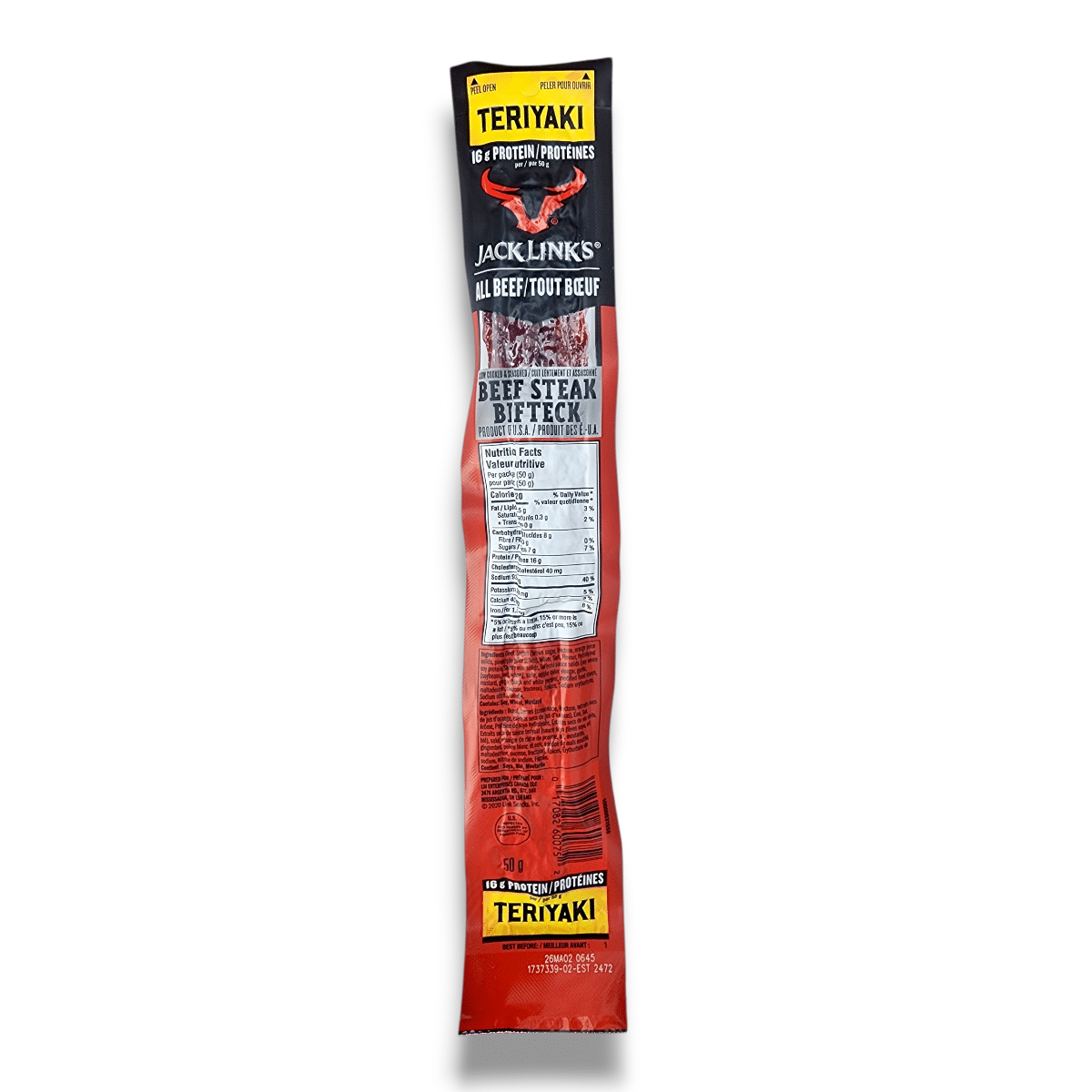 Jack Link’s Teriyaki Beef Steak (50g)