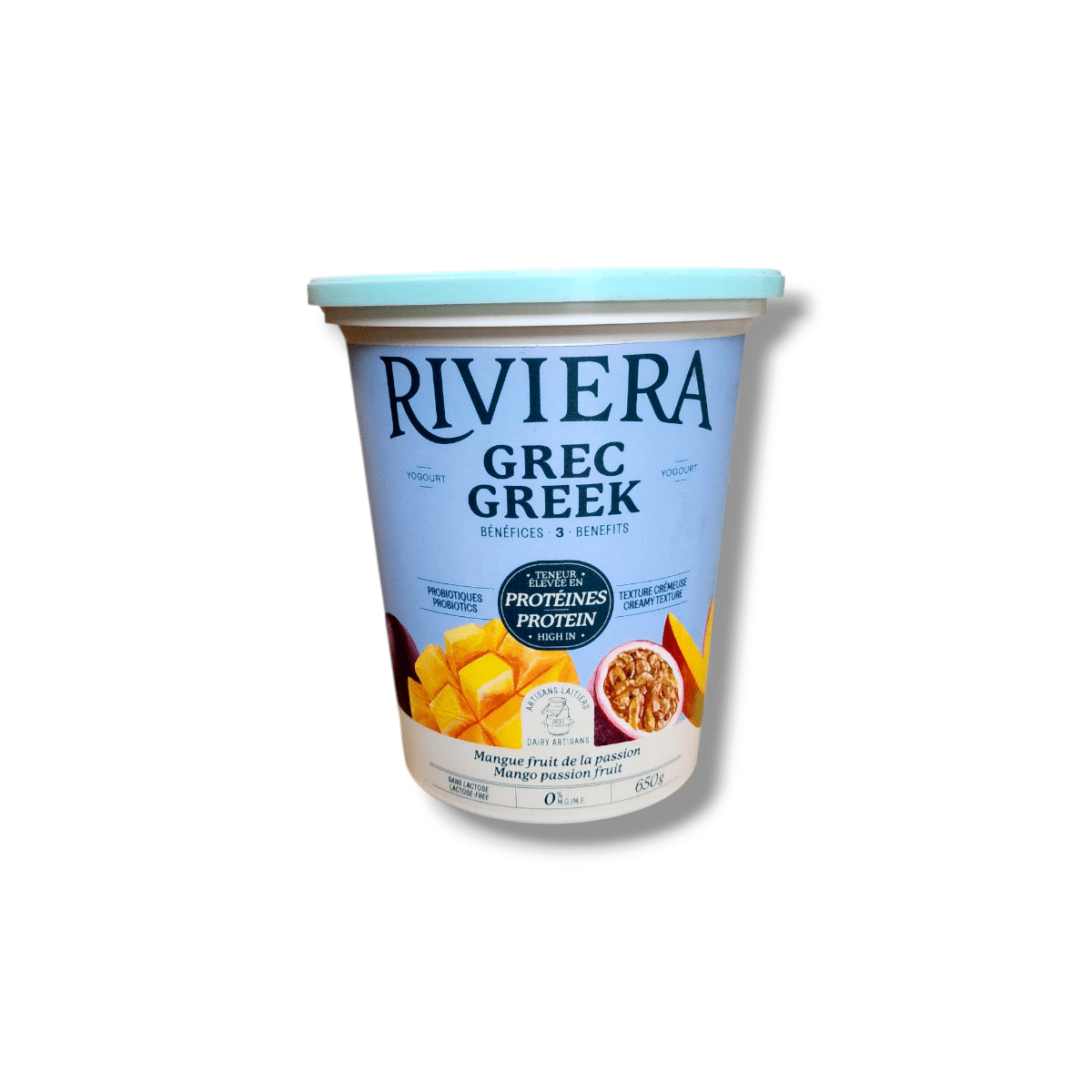 Riviera Greek Mango Passion Fruit (650g)