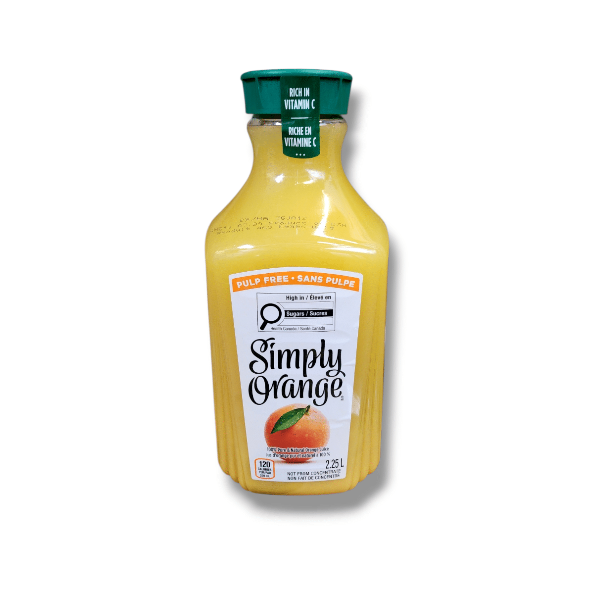 Simply Orange Pulp Free Orange juice (2.25L) — on sale at Falcon Essentials Port Coquitlam