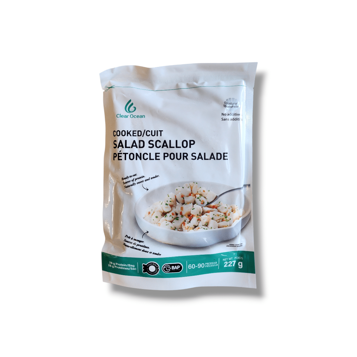 Clear Ocean Cooked Salad Scallop (227g)